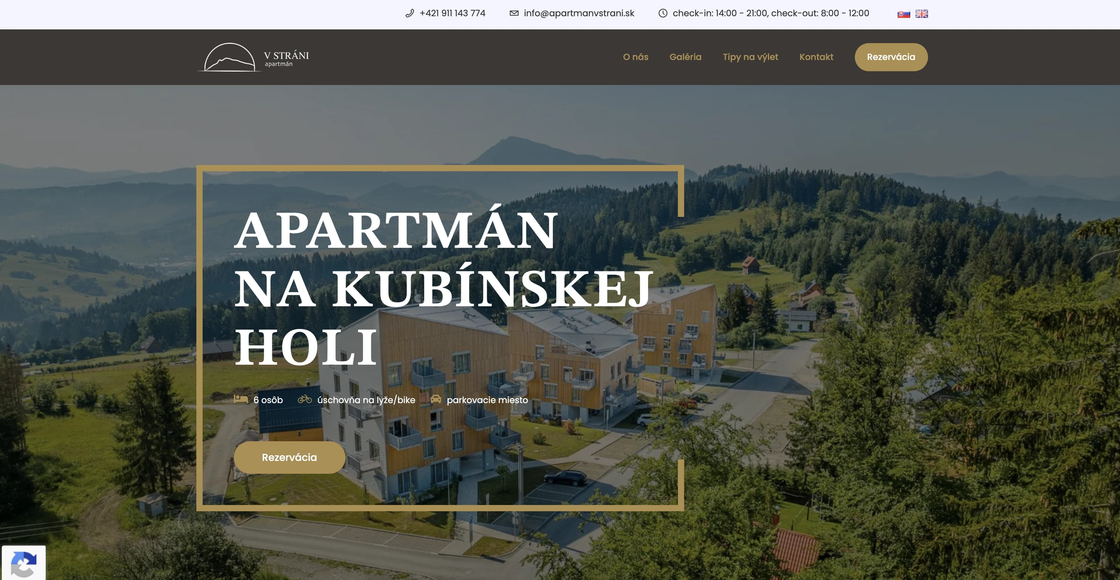 Apartmán v Strání